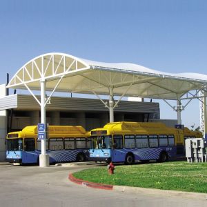 Bus Parking Tensile Structure