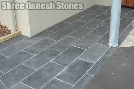 Kota Black Limestone Paving Stone