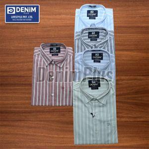 Men Cotton Check Shirts