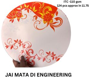 Silver Paper Plates Raw Material