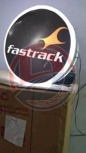 Advertising Display Flange