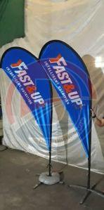 10 Feet Leaf Flag Pole