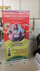 Multicolor Roll Up Standee