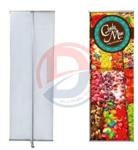 Multicolor L Shape Promotional Standee