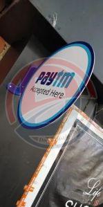Acrylic Round Display Flange