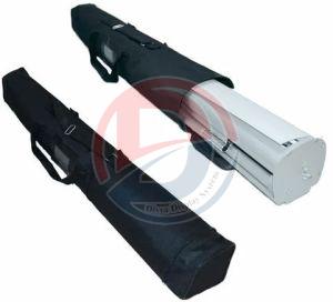 Semi Crome Aluminium Flex Roll Up Standee