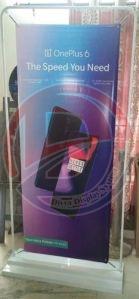 6 Feet Promotional Display Stand