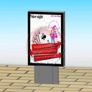 Aluminium Scrolling Banner Stand