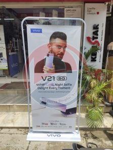 Glass Frame Roll Up Standee