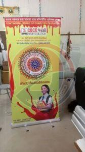 Multicolor Roll Up Standee