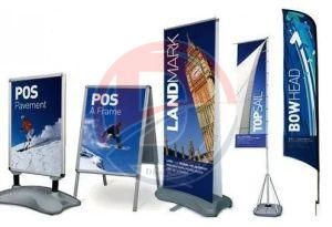 Outdoor Banner Stand