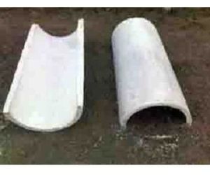 Industrial RCC Half Round Pipe
