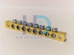 Brass Rectangle Neutral Links