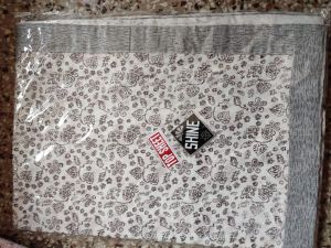 Shine Floral Print Double Cotton Top Sheet