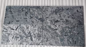 Indian Silver Grey Matrix Polished Surface Slate