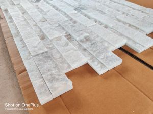 Indian White Marble ledger stone Exterior Interior Decorative Stone Wall Cladding Panels