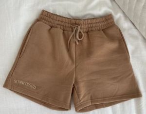 Mens Brown Plain Shorts