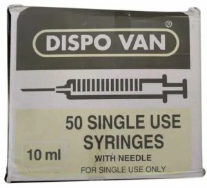 10ml Dispovan Syringe