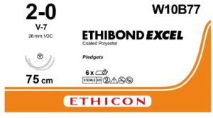 Ethicon W10B77 Ethibond Suture