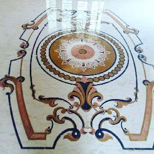 marble inlay flooring