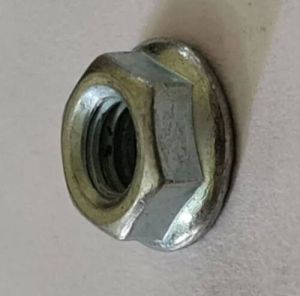 12 Mm Mild Steel Hex Flange Nut