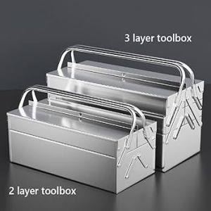 Stainless Steel Cantilever Tools Box Five Compartment