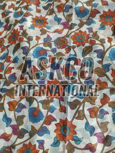 Recycle Silk Printed Fabric