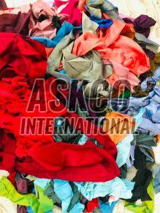 Silk textile waste