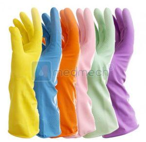 household rubber gloves