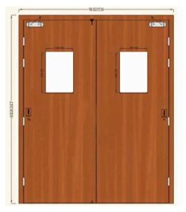 Fire Proof Wooden Door