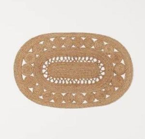 Handmade Woven Jute Rug Mat