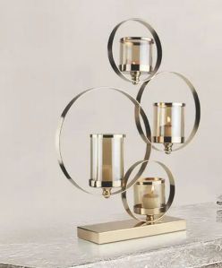 Luxury Brass Candle Holder