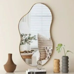 Modern Leaf Wall Mirror