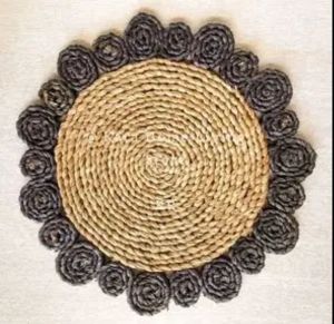 Natural Handwoven Jute Rug Mat