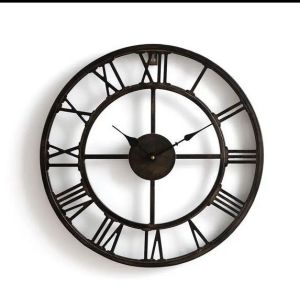 round wall clock