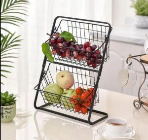 Stainless Steel Wall Mount Fruits Rack