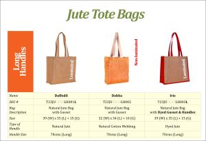 Long Handle Jute Bags