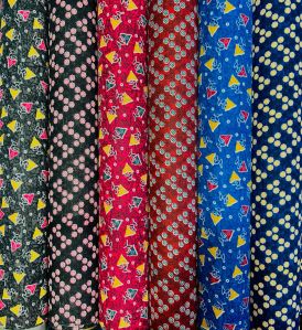 Dull Cotton Nighty Fabric