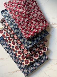 Ajrak Print Cotton Fabric