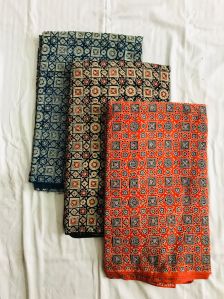 Ajrak Print Cotton Fabric
