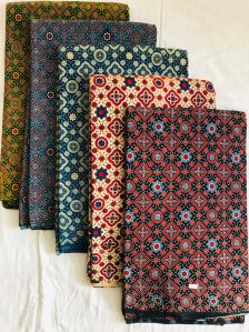 Ajrakh Printed Fabric