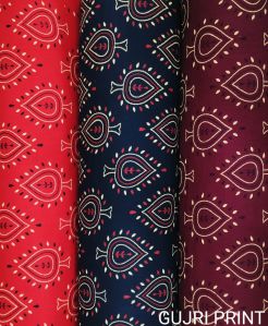 Gujri Print Nighty Fabric