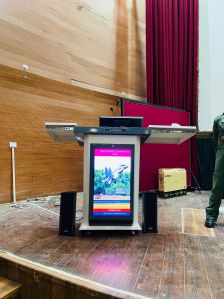 Front Screen Podium