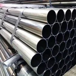 Silver Galvanized Iron Pipe