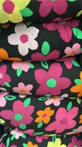 Digital Print Polyester Moss Fabric