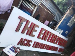 Alphabetical Glow Sign Board