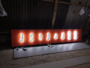 Alphabetical Glow Sign Board