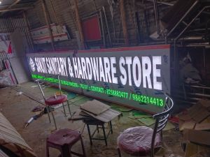 Colored Glow Sign Board