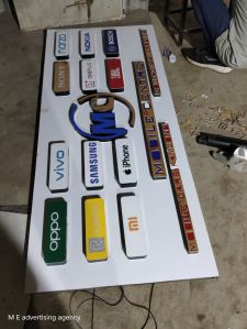 Colored Glow Sign Board
