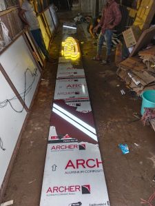 Colored Glow Sign Board